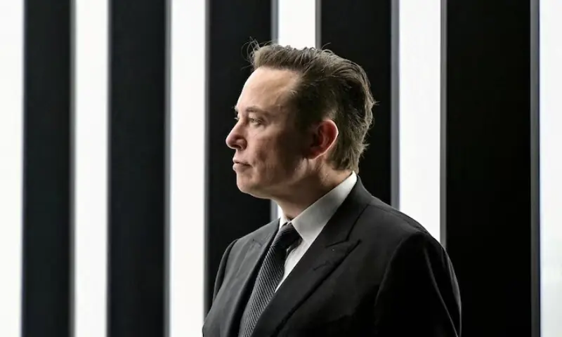 Elon Musk attends the opening ceremony of the new Tesla Gigafactory for electric cars in Gruenheide, Germany, March 22, 2022. —Reuters Elon Musk attends the opening ceremony of the new Tesla Gigafactory for electric cars in Gruenheide, Germany, March 22, 2022. —Reuters