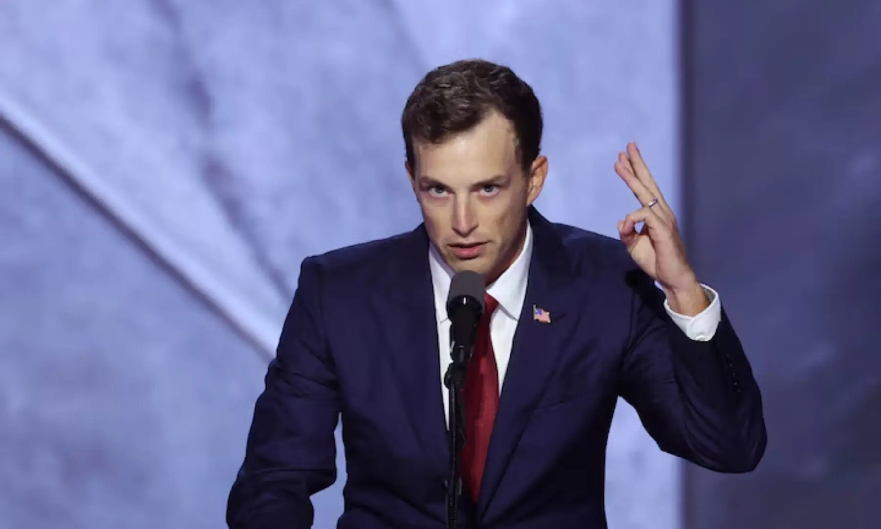 Zach Witkoff, a co-founder of the Trumps’ crypto venture World Liberty Financial, spoke at the Republican National Convention in Milwaukee, Wisconsin, on July 18, 2024. — Reuters