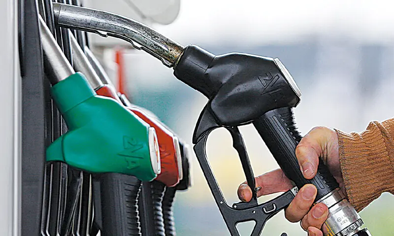 A file photo of a petrol pump. &mdash; Reuters/File
