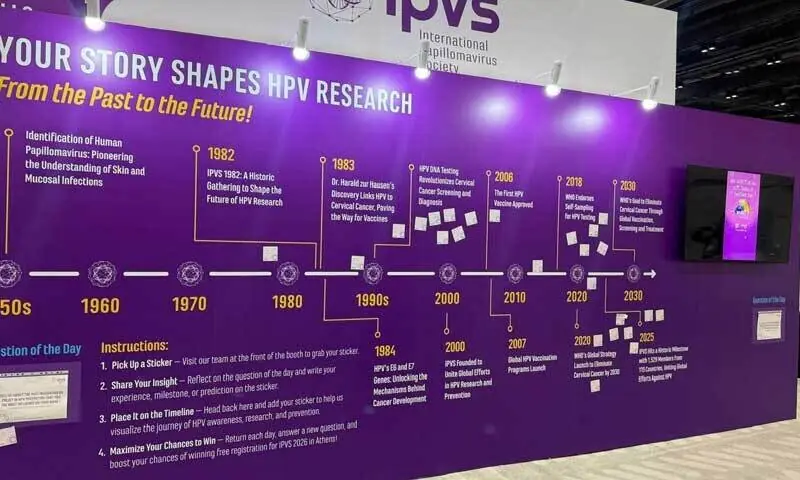 The 37th International Papillomavirus Society (IPVS) Conference in Bangkok. — Photo via author The 37th International Papillomavirus Society (IPVS) Conference in Bangkok. — Photo via author