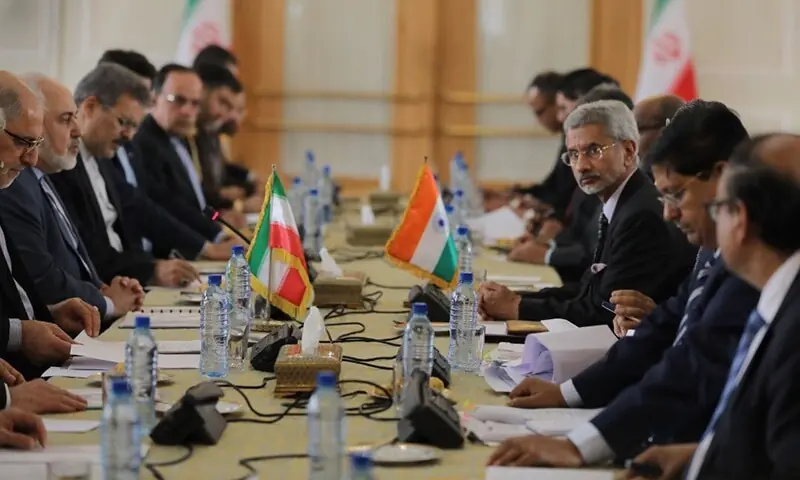 In this Dec 24, 2019 file photo, Tehran and Delhi agree to accelerate the development of an important Iranian port. — Photo courtesy Indian Foreign Minister Subrahmanyam Jaishankar/X In this Dec 24, 2019 file photo, Tehran and Delhi agree to accelerate the development of an important Iranian port. — Photo courtesy Indian Foreign Minister Subrahmanyam Jaishankar/X