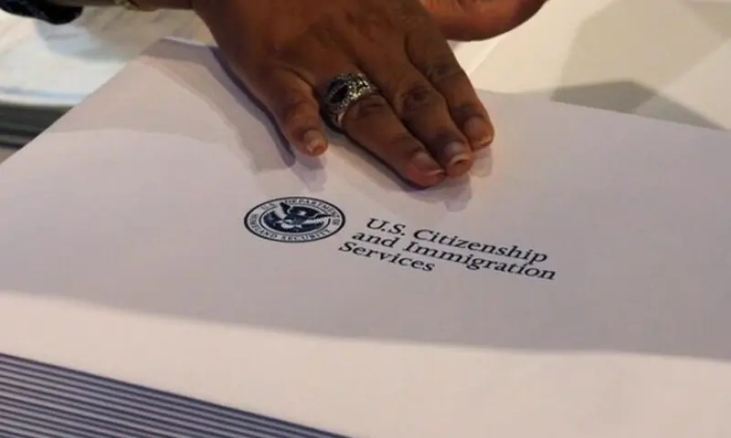 Logo of the United States Citizenship and Immigration Services. &mdash; Reuters/File