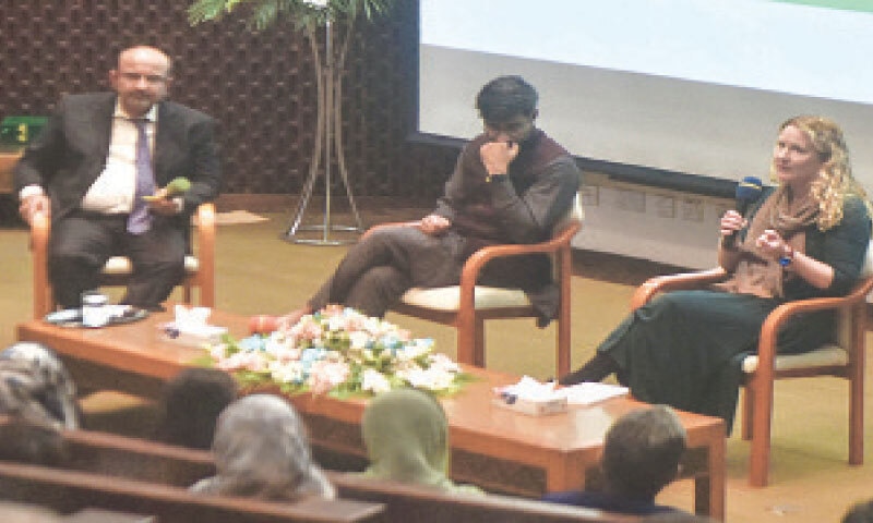 A panel discussion at the conference.&mdash;Fahim Siddiqi / White Star