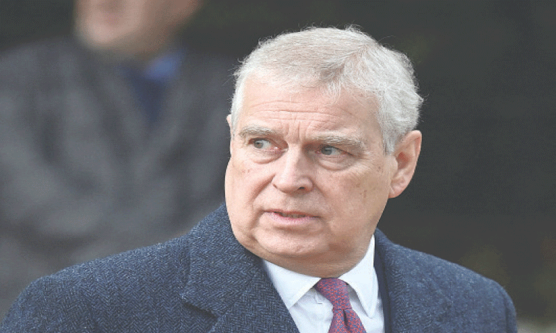 Prince Andrew. File/AFP