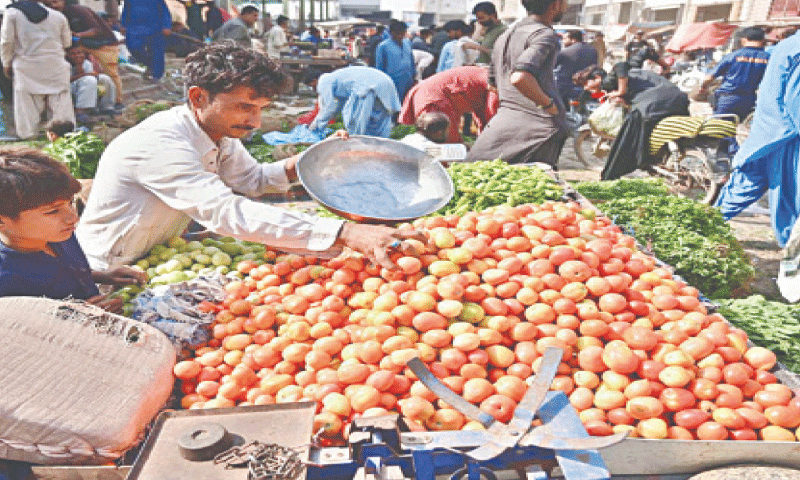 Consumers have recently paid unprecedented prices &mdash; up to Rs560 per kg &mdash; for tomatoes amid weak government oversight, as retailers continue to overcharge, citing closure of border with Afghanistan that has disrupted supplies while the local crop nears its end.&mdash;APP/file
