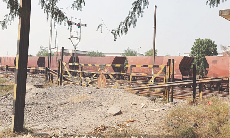  The Yousafwala railway station (pictured above) remains inaccessible to locals as it has been configured exclusively for the plant’s coal logistics, reinforcing the bitter reality that infrastructure now serves coal, not communities | Photo courtesy the writers 