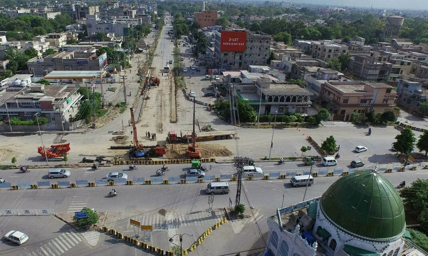 This image shows the city of Lahore. &mdash; Photo courtesy: Syed Muhammad Abubakar/File