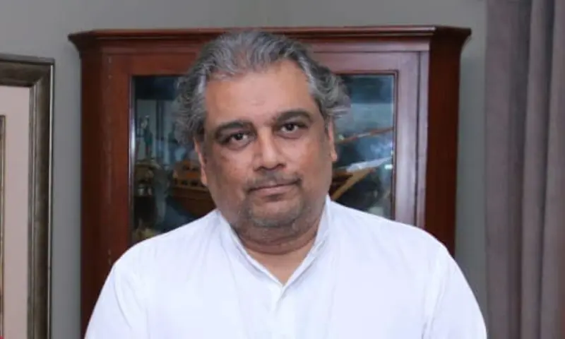 Ali Haider Zaidi poses in a picture shared on May 7, 2023. &mdash; Facebook/AliHZaidiPTI/File