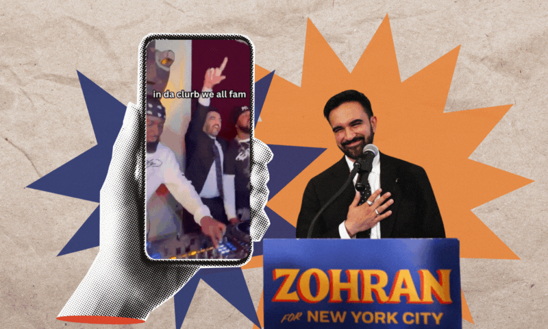 From clubs to courtside: Zohran Mamdani is everywhere you wouldn&rsquo;t expect a politician to be