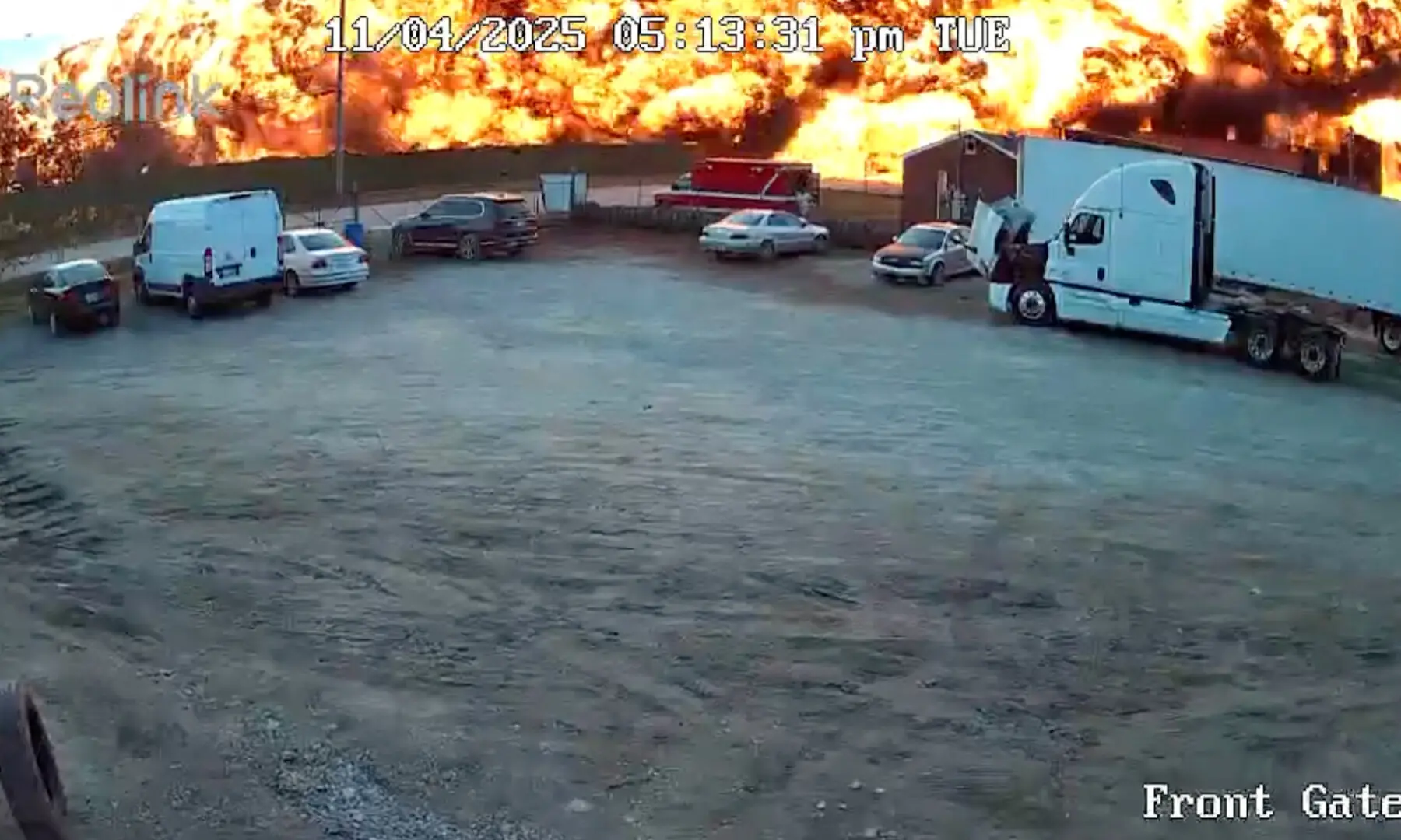 Smoke and flames rise as a UPS cargo plane crashes in Louisville, Kentucky, US on Nov 4, 2025, in this screen grab obtained from a social media video. — Kentucky Truck Parts & Service/via Reuters Smoke and flames rise as a UPS cargo plane crashes in Louisville, Kentucky, US on Nov 4, 2025, in this screen grab obtained from a social media video. — Kentucky Truck Parts & Service/via Reuters