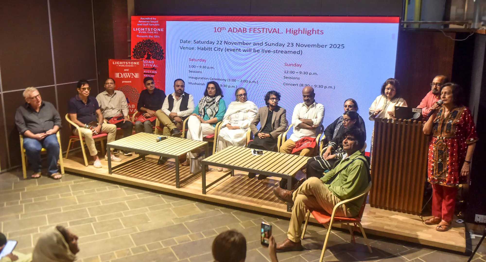 This year’s Adab Festival in Karachi will feature prominent speakers and literary figures