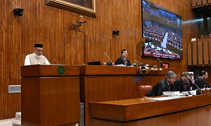 — فوٹو: سینیٹ آف پاکستان — فوٹو: سینیٹ آف پاکستان