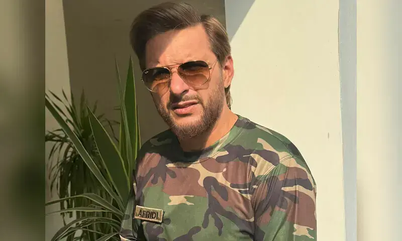 — فائل فوٹو: شاہد آفریدی / ایکس — فائل فوٹو: شاہد آفریدی / ایکس