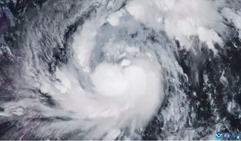 A satellite image shows Storm Fung-Wong, which has intensified into a typhoon, according to the Cooperative Institute for Research in the Atmosphere (CIRA), over the Philippine Sea on November 7, 2025. &mdash;Reuters