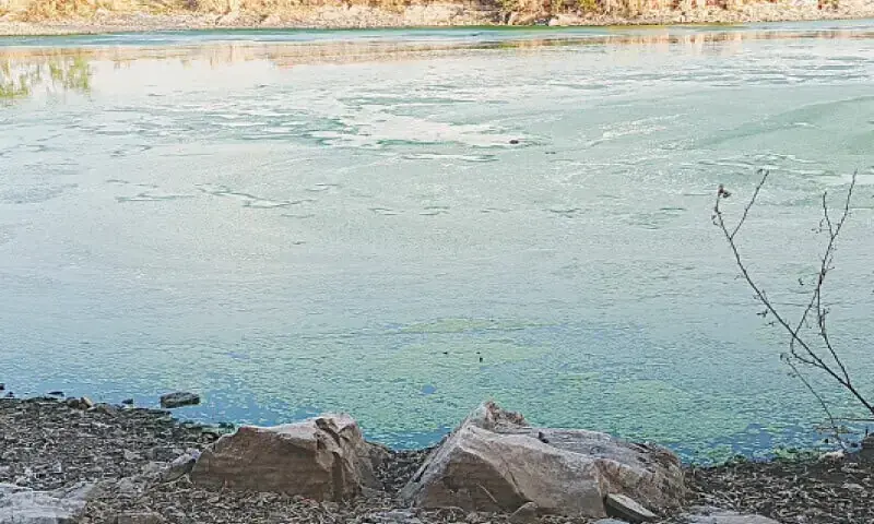 A file photo of the Dhoke Sandaymar Dam. &mdash; Dawn/File