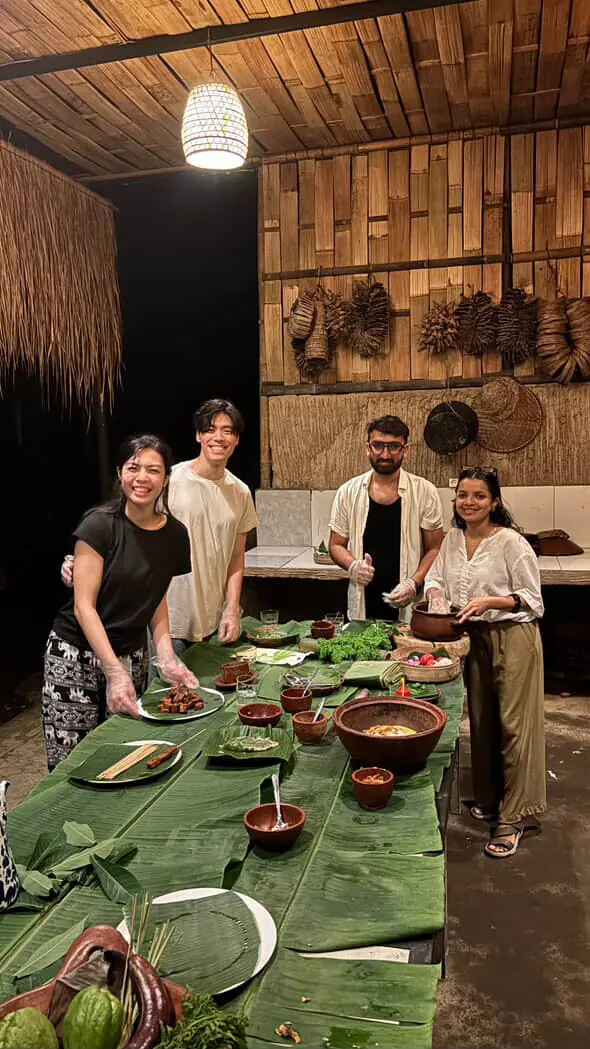  At the conservatory, where strangers became friends over fireflies and home-cooked food. 