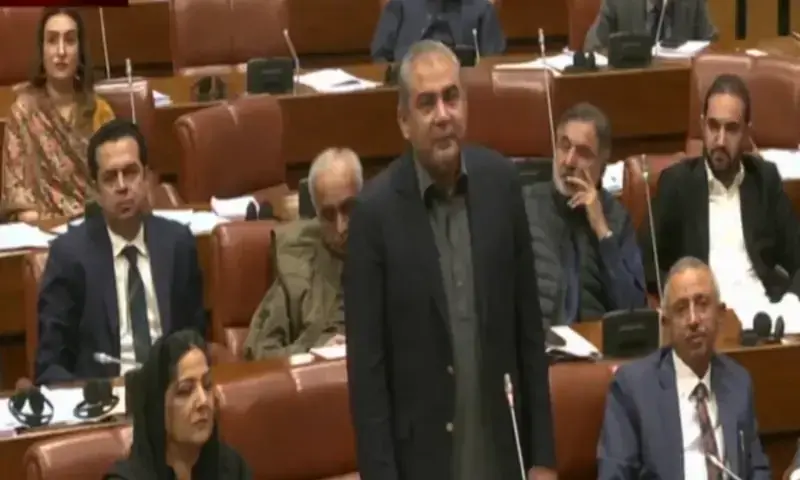 Interior Minister Mohsin Naqvi speaks in Senate on Nov 12, 2025. — Screengrab via YouTube/Senate of Pakistan Interior Minister Mohsin Naqvi speaks in Senate on Nov 12, 2025. — Screengrab via YouTube/Senate of Pakistan
