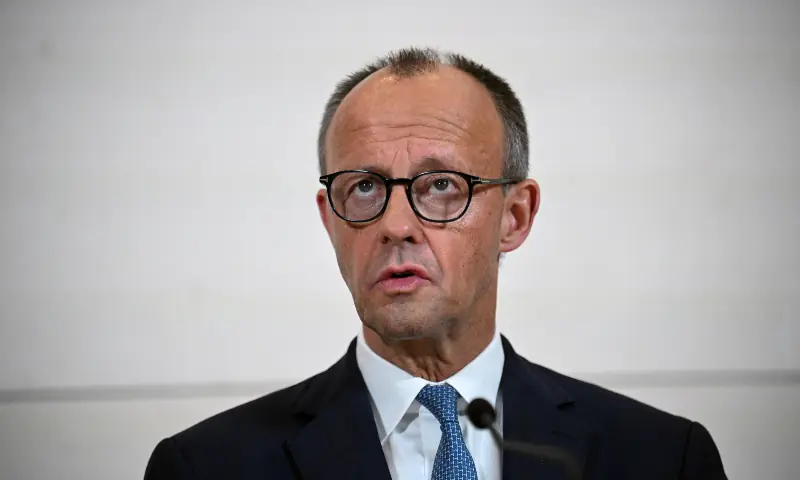 German Chancellor and leader of the Christian Democratic Union (CDU) Friedrich Merz attends a press conference, following a government coalition board meeting at the lower house of parliament, the Bundestag, in Berlin, Germany on November 13, 2025. &mdash; Reuters