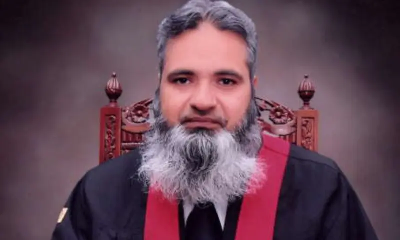 Justice Chaudhry Muhammad Iqbal. — Photo courtesy LHC website Justice Chaudhry Muhammad Iqbal. — Photo courtesy LHC website