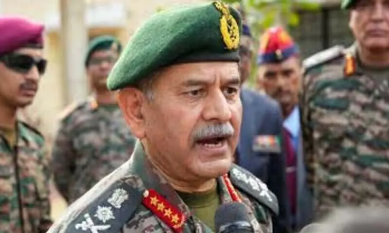 جنرل اُپیندر دویدی نے کہا کہ فلم تو ابھی شروع ہی نہیں ہوئی تھی — فائل فوٹو: انڈین ایکسپریس جنرل اُپیندر دویدی نے کہا کہ فلم تو ابھی شروع ہی نہیں ہوئی تھی — فائل فوٹو: انڈین ایکسپریس