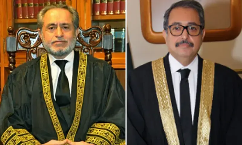 — فائل فوٹو: سپریم کورٹ اور اسلام آباد ہائیکورٹ، ویب سائٹس