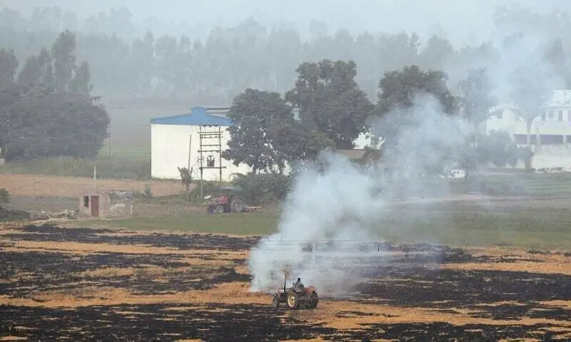 Critics say farmers had nothing to burn after flood destroyed crops.  &mdash; AFP/File