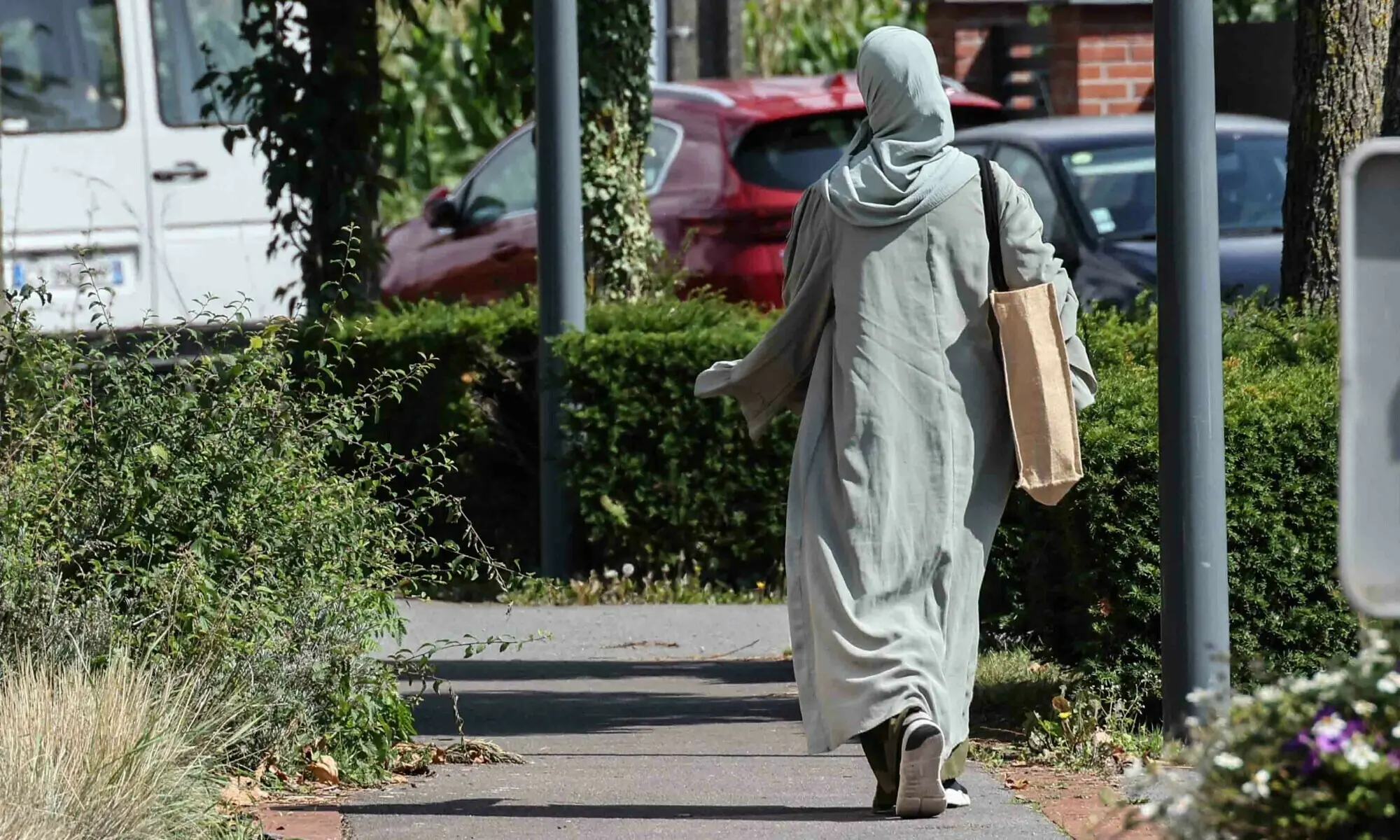 Image shows a woman wearing an abaya. — AFP/File Image shows a woman wearing an abaya. — AFP/File