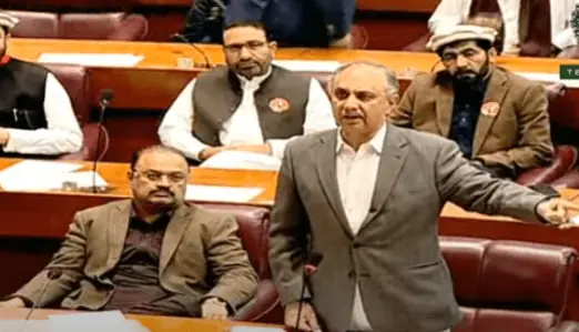 Omar Ayub speaks in NA on March 3, 2024. &mdash; NA YouTube/File