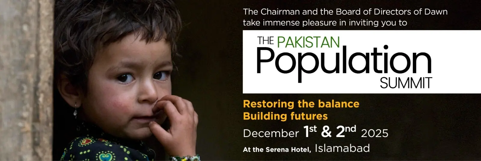 Pakistan Population Summit 2025