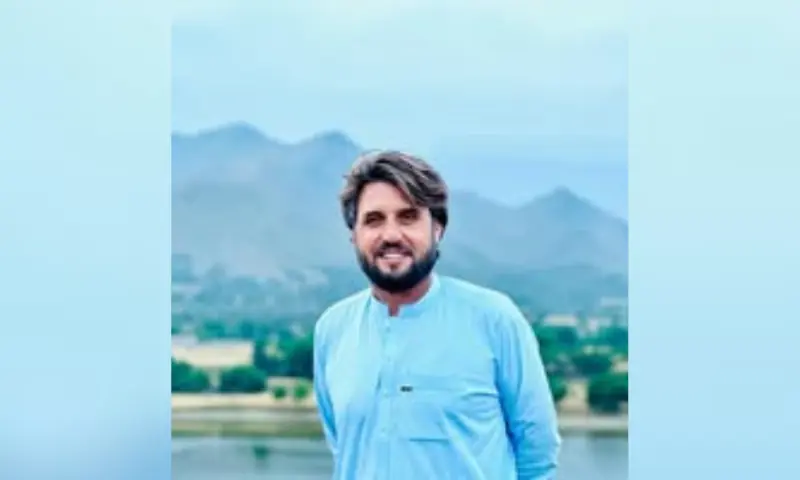 Awami National Party (ANP) Bajaur spokesman Obaidullah Khan Salarzai. — Photo via Facebook/Ubaid Khan Salarzai Awami National Party (ANP) Bajaur spokesman Obaidullah Khan Salarzai. — Photo via Facebook/Ubaid Khan Salarzai