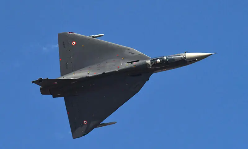 Indian Air Force LCA Tejas performs an aerobatic display during the Aero India 2023 air show at Yelahanka air base in Bengaluru, India on February 13, 2023. — Reuters/File