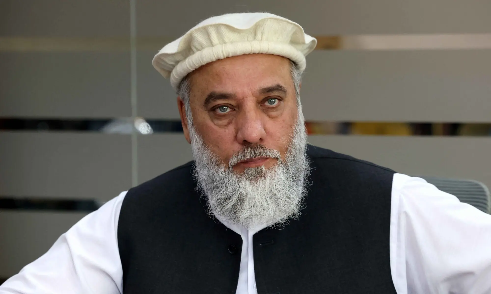 Afghanistan’s Taliban Trade Minister Nooruddin Azizi addresses a delegation during a meeting in New Delhi, India, November 21, 2025. — Reuters