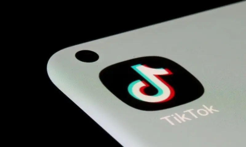 The TikTok app is seen on a smartphone in this illustration taken, July 13. — Reuters The TikTok app is seen on a smartphone in this illustration taken, July 13. — Reuters