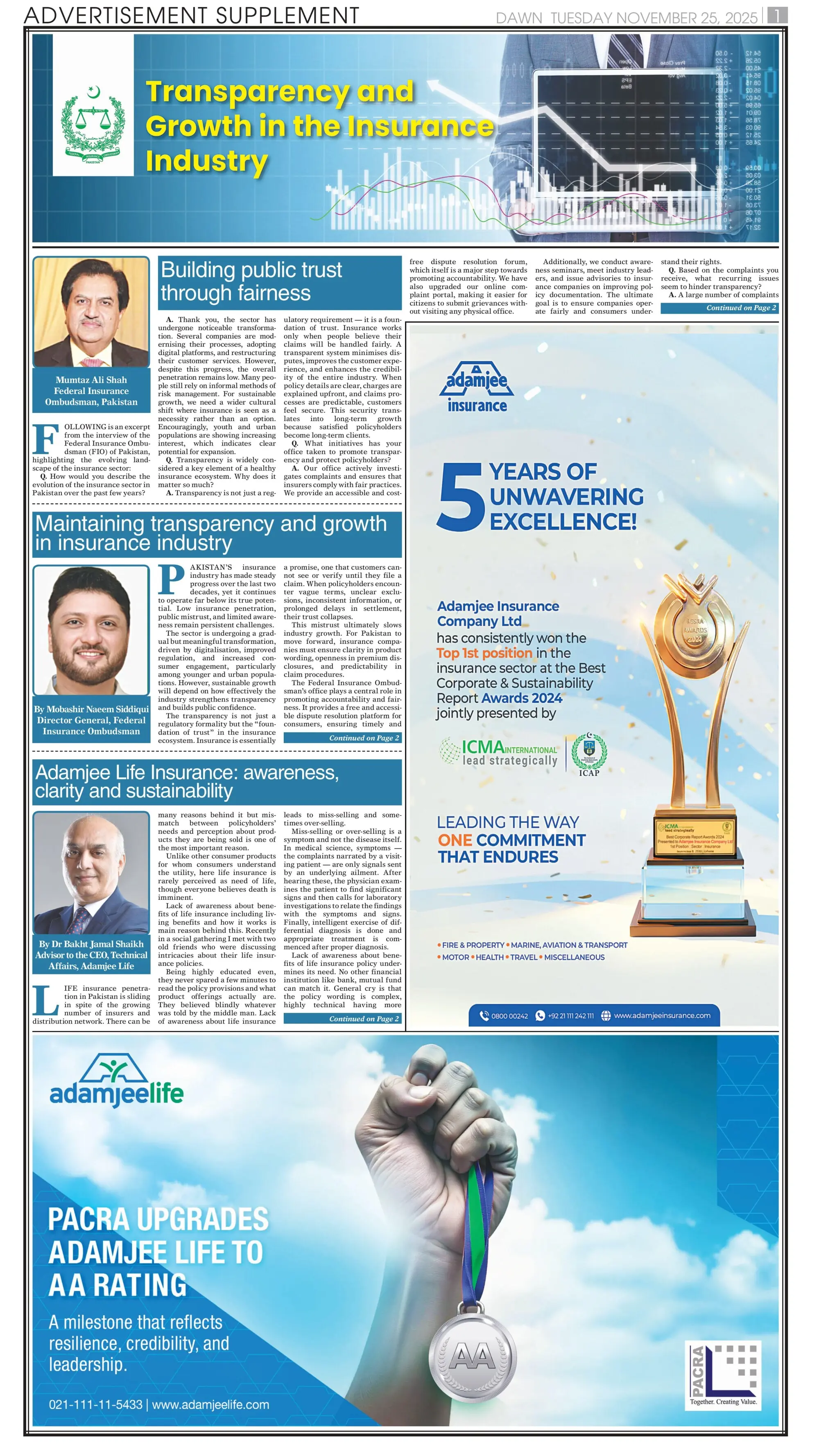 News Archives for Sp Supplements 2025 11 26 DAWN COM