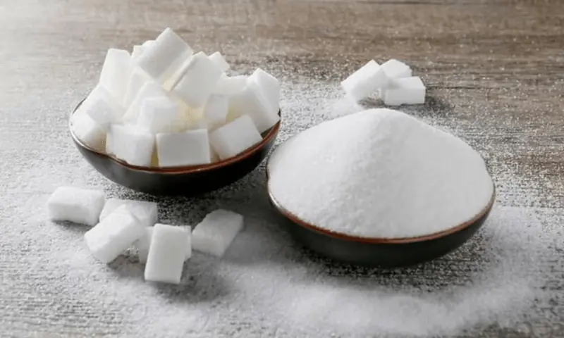 Granulated white sugar and sugar cubes are seen in this picture illustration taken on Dec 16, 2018. &mdash; Reuters/File