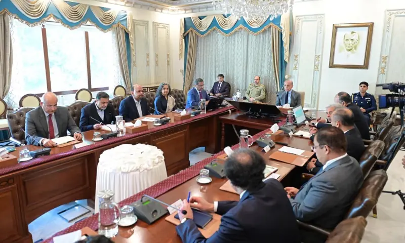 Prime Minister Shehbaz Sharif chairs a meeting on the briefing by a Working Group on the Export Development Surcharge in Islamabad on November 24. — PID Prime Minister Shehbaz Sharif chairs a meeting on the briefing by a Working Group on the Export Development Surcharge in Islamabad on November 24. — PID