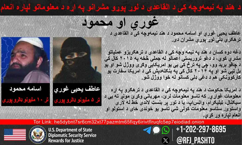 پاکستانی شہری اسامہ محمود عرف عطااللہ، زر ولی، ابو زر 2 ستمبر 1980 کو پیدا ہوئے، خیال کیا جاتا ہے کہ وہ افغانستان میں مقیم ہیں — فوٹو: آر ایف جے پاکستانی شہری اسامہ محمود عرف عطااللہ، زر ولی، ابو زر 2 ستمبر 1980 کو پیدا ہوئے، خیال کیا جاتا ہے کہ وہ افغانستان میں مقیم ہیں — فوٹو: آر ایف جے