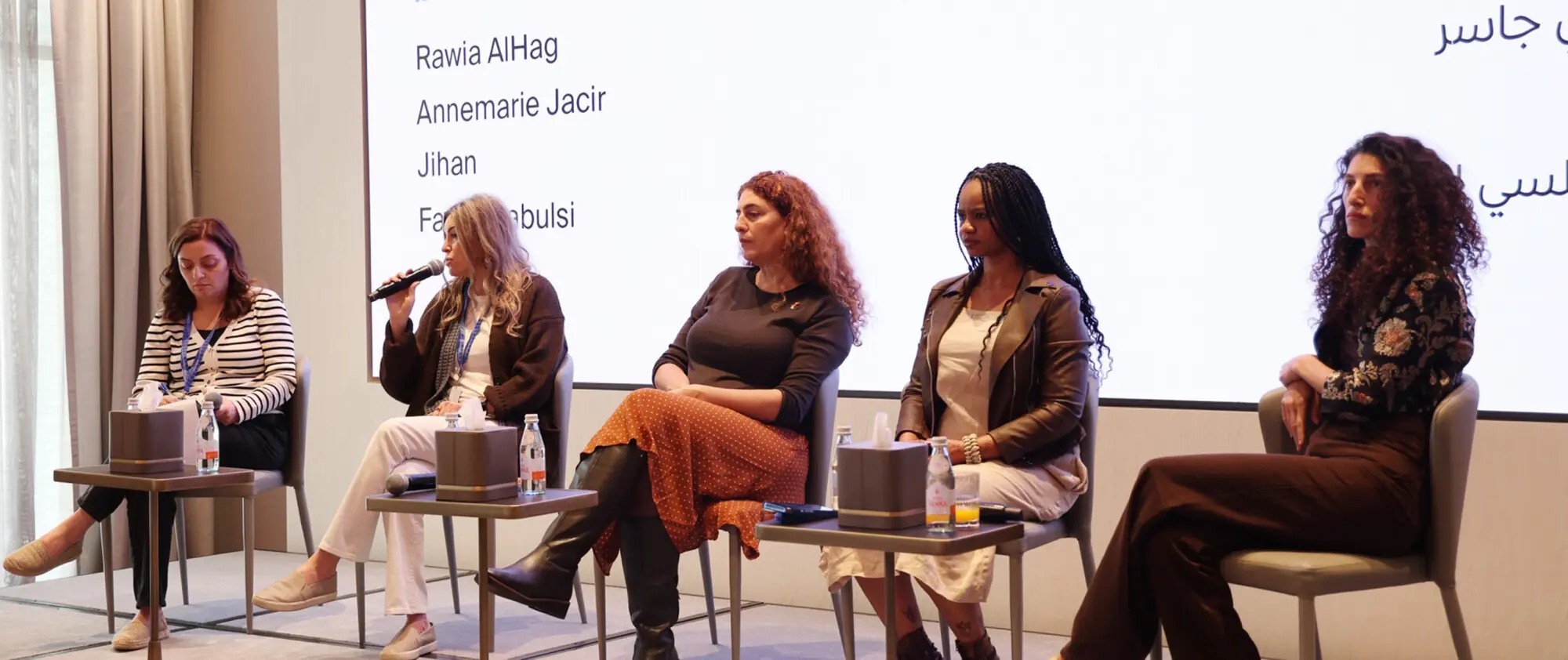 Panel of female filmmakers at Doha Film Festival discusses women&rsquo;s perspective in cinema