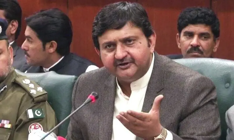 A file photo of Punjab Assembly Speaker Malik Ahmad Khan. &mdash;DawnNews/File
