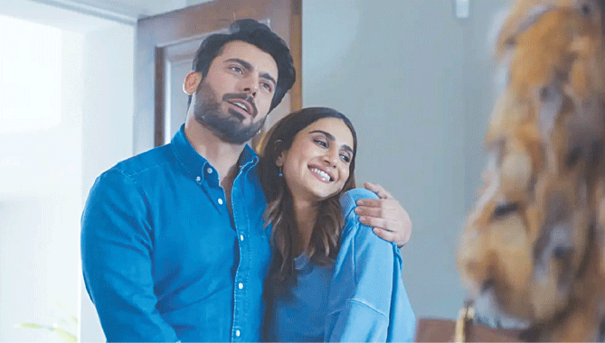 Fawad Khan and Vaani Kapoor in Aabeer Gulaal