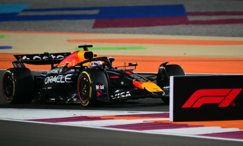 Red Bull Racing’s Dutch driver Max Verstappen drives during the Formula One Qatar Grand Prix at the Lusail International Circuit in Lusail on November 30, 2025. — AFP