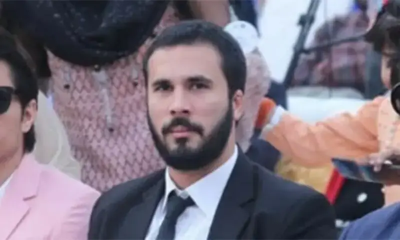 A picture of PTI leader Hassan Niazi. &mdash; Photo courtesy Hassaan Niazi/X/File