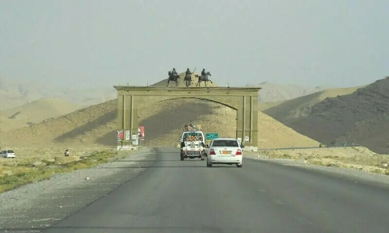 Linking the capitals of Balochistan and Sindh, the National Highway (N-25), better known as RCD Highway, passes through Mangochar, Kalat.&mdash; Photo by Banaras Khan