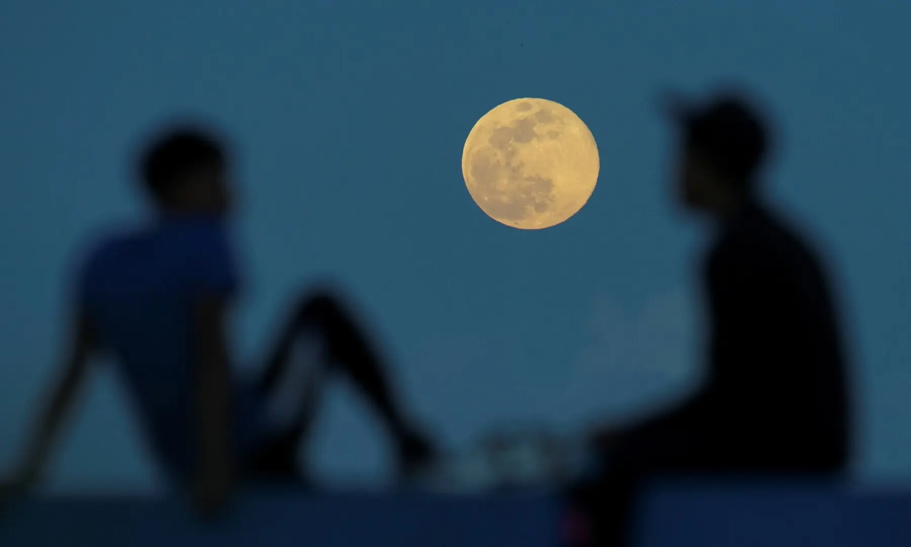 The last supermoon of 2025, known as the Cold Moon, rises in Panama City, Panama, December 4, 2025. &mdash;Reuters