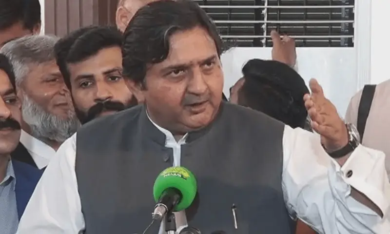 Punjab Assembly Speaker Malik Ahmad Khan. — DawnNewsTV/File Punjab Assembly Speaker Malik Ahmad Khan. — DawnNewsTV/File
