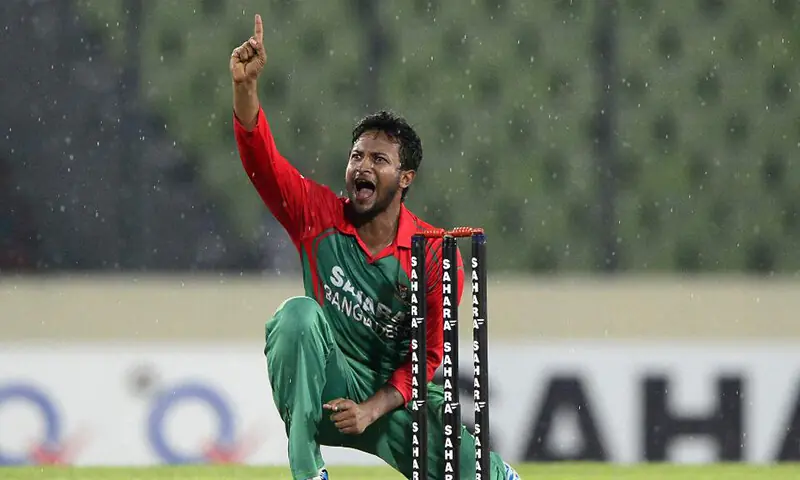 Shakib al-Hasan. &mdash; AFP/File