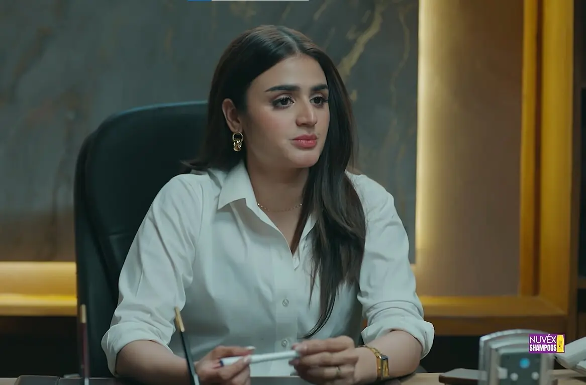  Hira Mani as the young working widow Shazmain 