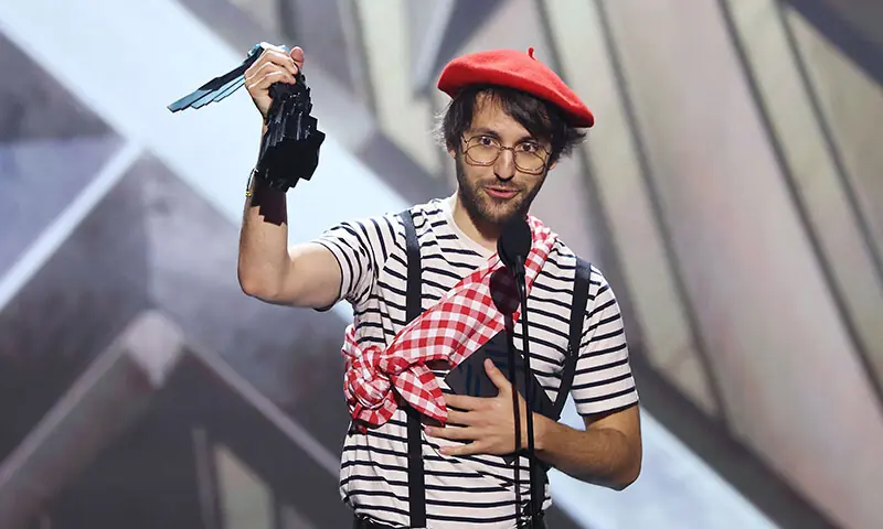 Guillaume Broche, creator of the video game ‘Clair Obscur: Expedition 33’, accepts the award for Game of The Year during The Game Awards at the Peacock Theater in Los Angeles, California, the US on December 11. — AFP Guillaume Broche, creator of the video game ‘Clair Obscur: Expedition 33’, accepts the award for Game of The Year during The Game Awards at the Peacock Theater in Los Angeles, California, the US on December 11. — AFP