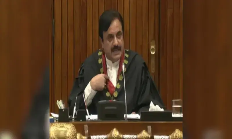 Senate Deputy Chairman Syedal Khan Nasir presiding over the Senate session on December 4, 2025. — Screengrab via YouTube/Senate of Pakistan/File Senate Deputy Chairman Syedal Khan Nasir presiding over the Senate session on December 4, 2025. — Screengrab via YouTube/Senate of Pakistan/File
