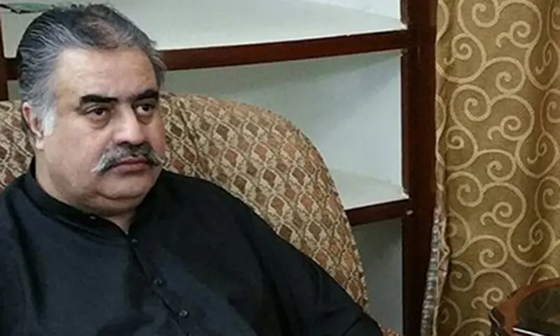 A file photo of Balochistan&rsquo;s former chief minister Nawab Sanaullah Khan Zehri. &mdash; via Facebook
